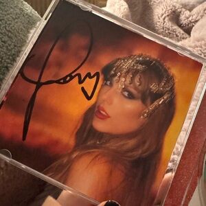 The Life of a Showgirl Signed CD, Signed By Taylor Swift